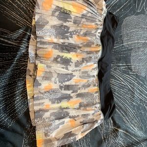 Lululemon- Pleated skirt with attached shorts